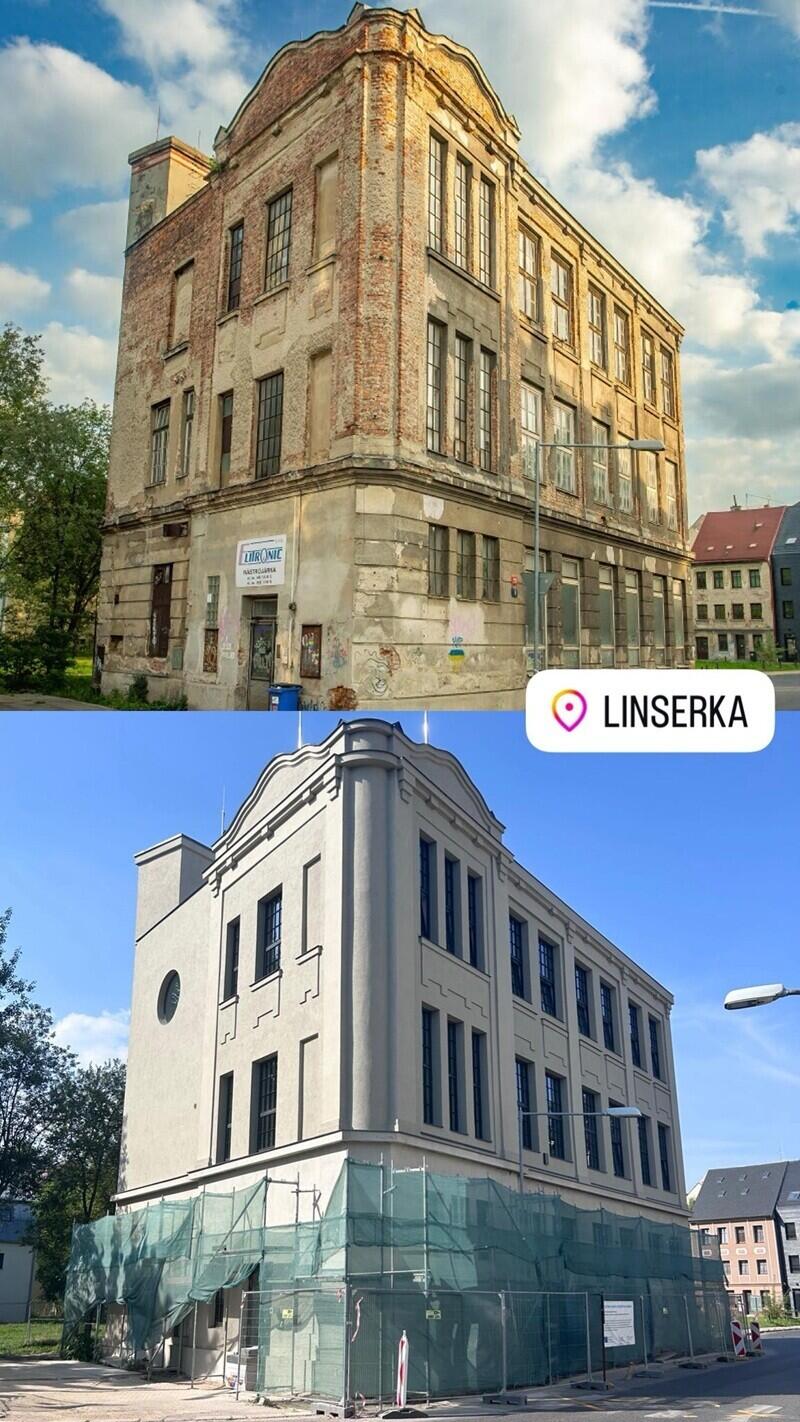 Dříve - nyní. Srovnávací foto je z FB Jiřího Janďourka, náměstka primátora pro architekturu, veřejný prostor a dopravní stavby
